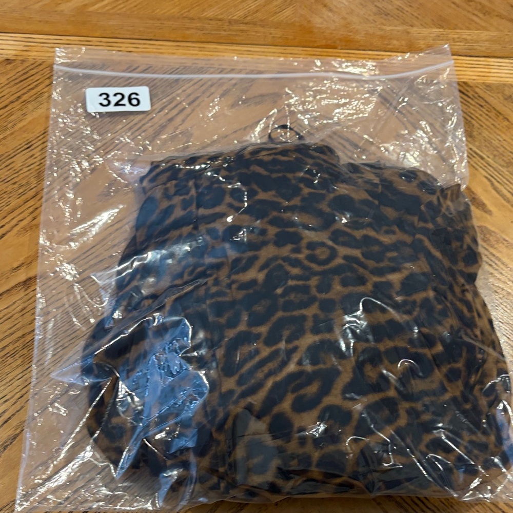 LRL Lauren Ralph Lauren Ocelot Animal Print Pleated Georgette Skirt Women's 14 - Picture 14 of 16